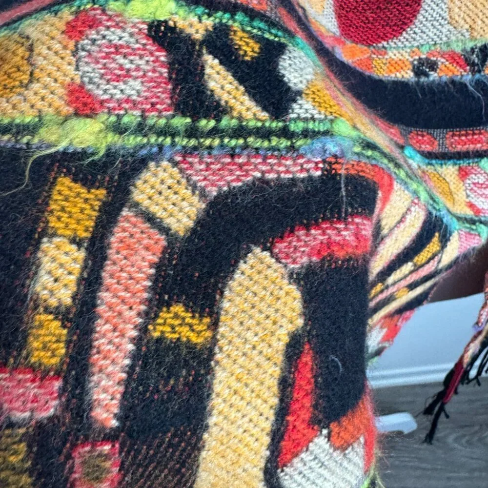 Reversible Winter Warm ART Scarf Unisex